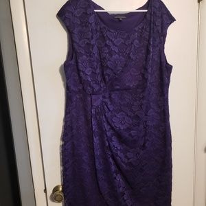 Purple Lace Dress